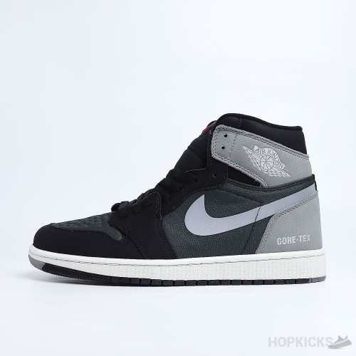 Air Jordan 1 Retro Hi Element Gore-Tex Black Particle Grey (Premium Batch)